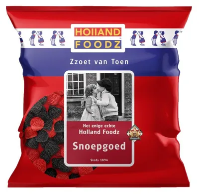 Obrázok produktu pre Holland Foodz Bramen-Frambozen Mix 500 g – Zmes čerstvých bobúľ na dezerty a občerstvenie