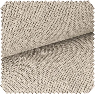 Produktbild von novely® CURTIS - Schwer Entzündbarer Möbelstoff - Wasserabweisender Polsterstoff mit Wabenstruktur - Pflegeleicht Meterware 1lfm - Farbe: 11 Beige