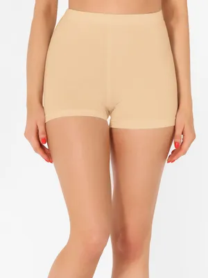Produktbild von Merry Style Damen Shorts Radlerhose Unterhose Hotpants Kurze Hose Boxershorts aus Viskose MS10-391(Hautfarbe, M)