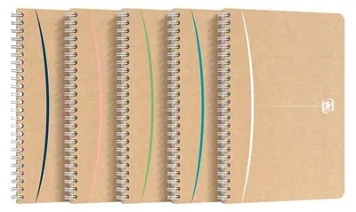 Produktbild von Oxford - Spiralblock A5 90 Blatt sortiert | 20 Stück