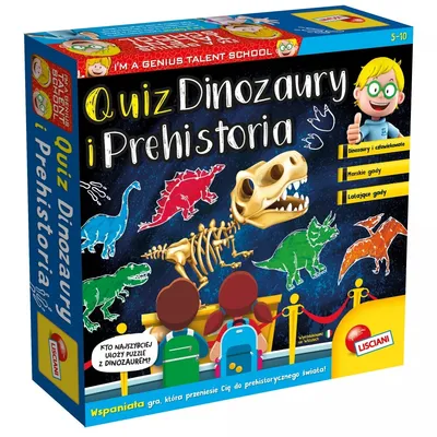 Obrázok produktu pre Kvíz Malý génius: Dinosaury a pravek