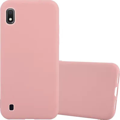 Produktbild von Cadorabo Hülle für Samsung Galaxy A10 / M10 Schutzhülle in Rosa Handyhülle TPU Silikon Etui Case Cover