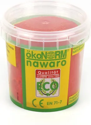 Produktbild von ökoNorm SOFT-Knete nawaro, Becher 150g - orange