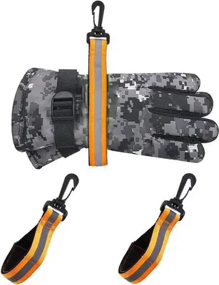 Immagine prodotto di Guanti da lavoro pesanti con manici riflettenti, arancioni, set da 2