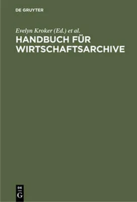 Produktbild von Handbuch für Wirtschaftsarchive