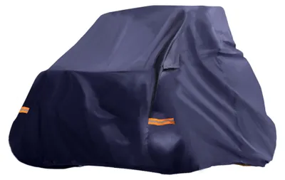 Image de Housse de protection étanche pour UTV, idéale pour une utilisation en extérieur, couleur bleue, en tissu 210D-PU