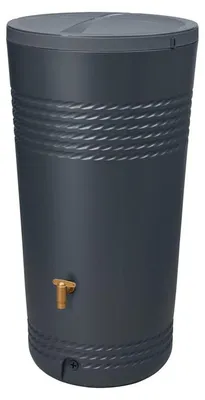 Produktbild von Garantia Regenspeicher Milo Komplett-Set 230 L graphite grey