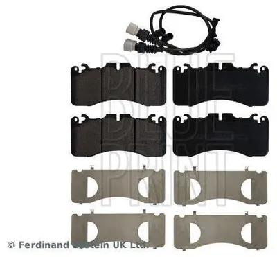 Produktbild von BLUE PRINT Bremsbeläge Satz Vorne für LEXUS LS (UVF4, USF4) ADBP420062