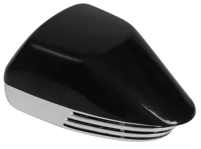 Zdjęcie produktu dla Membranowy klakson do łodzi ABS, czarny + chromowany 12 V, 1 szt