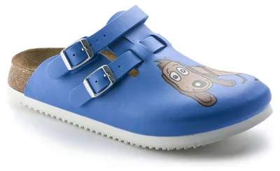Produktbild von Birkenstock Birkenstock Clog Kay Superlauf, Birko-Flor, Dog Blue, schmal, Größe 35 582536-35