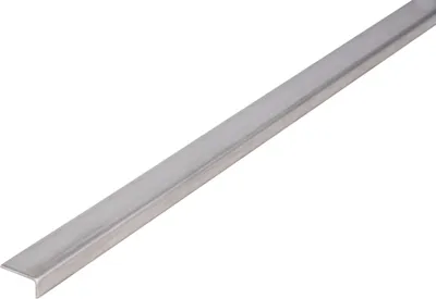 Immagine prodotto di Alberts 499150 Profilo angolare, acciaio inox, 1000 x 20 x 10 mm, set da 2