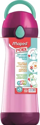 Produktbild von Maped 871616, 580 ml, Rose, Acrylnitril-Butadien-Styrol (ABS), Polypropylen (PP), Silikon, Kind, Junge/Mädchen, Rose