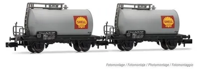 Produktbild von Arnold 2-tlg. Set 2-achs. Kesselwagen Shell Ep. III-IV FS