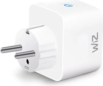 Produktbild von WiZ Smart Plug, Bluetooth, Weiß, Kunststoff, IP20, 230 V, Typ F