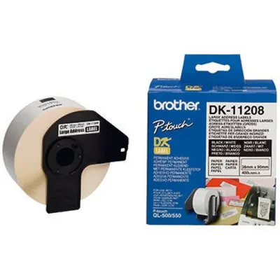 Image de Brother DK-11208 Étiquettes d'adresse 90 x 38 mm blancß
