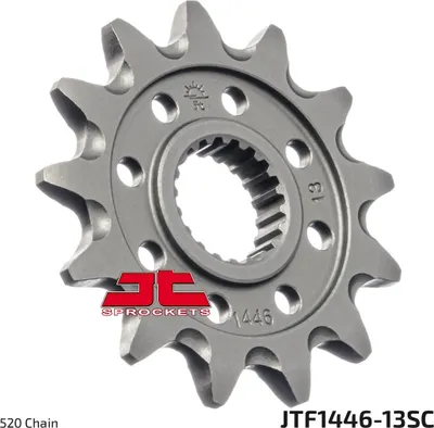 Produktbild von Jt Vorderes Ritzel 2146 13 Für Kawasaki Kxf 250 '06-'17 Selbstreinigend (214613Jt) (Kette 520)