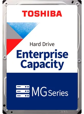 Zdjęcie produktu dla Toshiba MG Series, 22 TB, 7200 RPM, 512 MB, 3.5", SATA