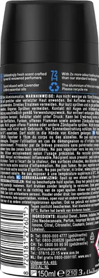 Produktbild von Axe Premium Bodyspray Blue Lavender Deo ohne Aluminiumsalze 150ml