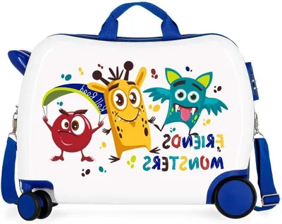 Productafbeelding van Koffer met harde schaal, Vrienden, 50 cm, kinderkoffer