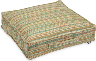 Produktbild von H.O.C.K. Amara Outdoor Matratzenkissen 50x50x10cm aqua green mit Tragegriff