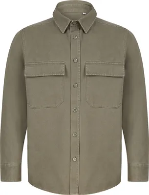 Produktbild von Front Row - Hemdjacke für Herren PC4908 (S) (Khaki)