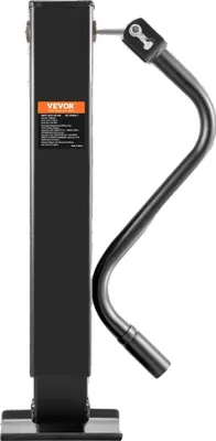 Zdjęcie produktu dla Podnośnik dyszla przyczepy, skok 12,6 cala, regulacja wysokości, 12000 lbs