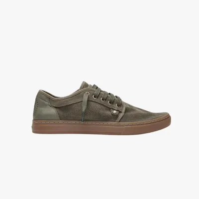 Produktbild von Satorisan - Casual Sneaker Herren und Damen - Heisei Suede - Farbe Deep Khaki/Gr - Größe 44