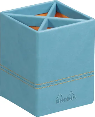 Produktbild von Rhodia  Stifteköcher 8x8x11 türkis