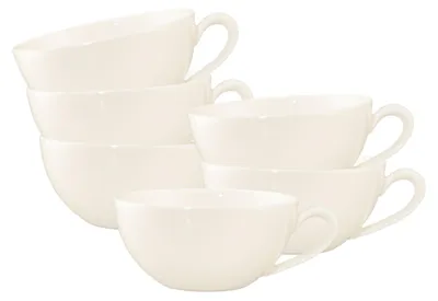 Produktbild von Seltmann Weiden Savona Fine Diamond weiß Teeobertasse 0,17 l 6er Set