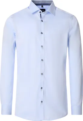 Produktbild von VENTI Herren Businesshemd Langarm Kent Body-Fit Hellblau 43