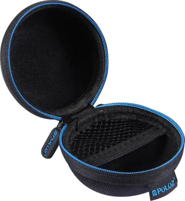 Obrázok produktu pre PLUZ Mini Portable Round Storage Box pre Gopro DJI Osmo Akcia čierna