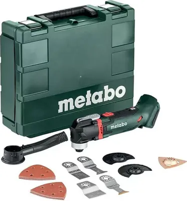 Produktbild von Akkubetriebenes Multifunktionswerkzeug METABO CAS 18V MT 18 LTX Compact, Oszillationswinkel: ± 1,6°, OHNE BATTERIE