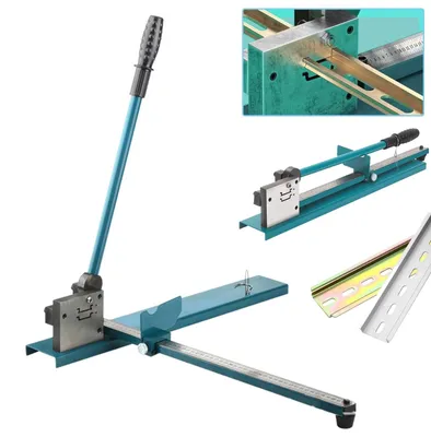 Produktbild von Manuelle DIN-Schienen-Schneidemaschine für Stahl und Aluminium