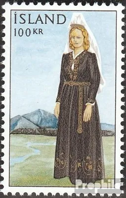 Produktbild von Briefmarken Island 1965 Mi 398 (kompl.Ausg.) postfrisch Nationaltracht