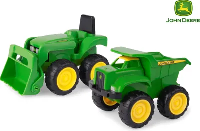 Image de JD Kids Ensemble tracteur et dumper John Deere 16 cm