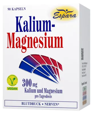 Obrázek produktu pro Espara kapsle s obsahem draslíku a hořčíku, 90 kusů