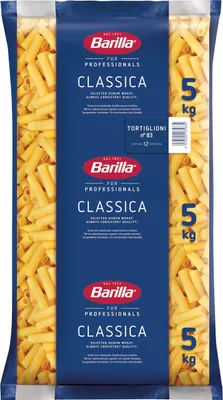 Produktbild von Barilla Hartweizen Pasta Tortiglioni n. 83 – 1er Pack (1x5kg)