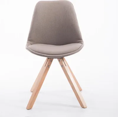 Produktbild von Besucherstuhl Toulouse Stoff Natura Square taupe