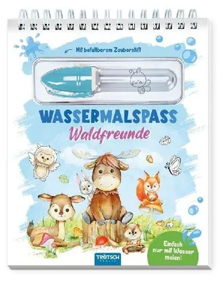 Produktbild von Trötsch Wassermalspaß mit Zauberstift Waldfreunde