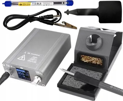 Immagine prodotto di Stazione di saldatura saldatrice OSS TEAM T12-X Plus 72W per punte T12 resistive