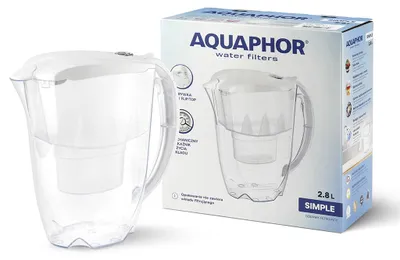 Image de Aquaphor Carafe filtrante Simple 2,8 L blanche