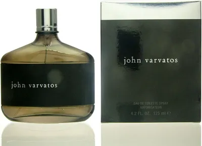 A bottle of John Varvatos cologne and its packaging are displayed against a white background.