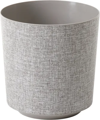 Zdjęcie produktu dla Nohel Garden Osłona na doniczkę GAMA TEXTIL DECOR plastikowa d20x20cm