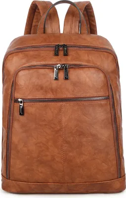 Produktbild von Marina Schulter/Rucksack Cognac 40X34X15-CM