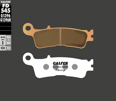 Zdjęcie produktu dla Klocki hamulcowe Galfer FD545G1396R Sintered metal Racing OFFROAD