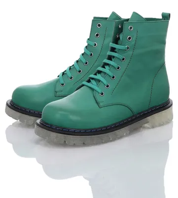 Produktbild von Gemini Damen Schnürboot grün Größe 42