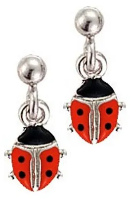 Produktbild von Scout Kinder Ohrringe Ohrstecker Silber Marienkäfer Mädchen 262137100