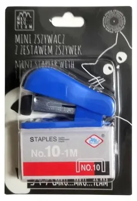 Zdjęcie produktu dla Zszywacz mini Mru Mru Team + zszywki - Ziemia Obiecana