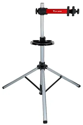 Image de Support de réparation pour vélos, réglable en hauteur, design léger, support avec plateau