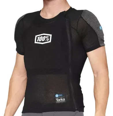 Obrázek produktu pro Pánská vesta 100 % TARKA s krátkým rukávem, velikost XXL, černá